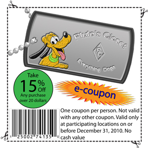 Pluto's Closet Coupon